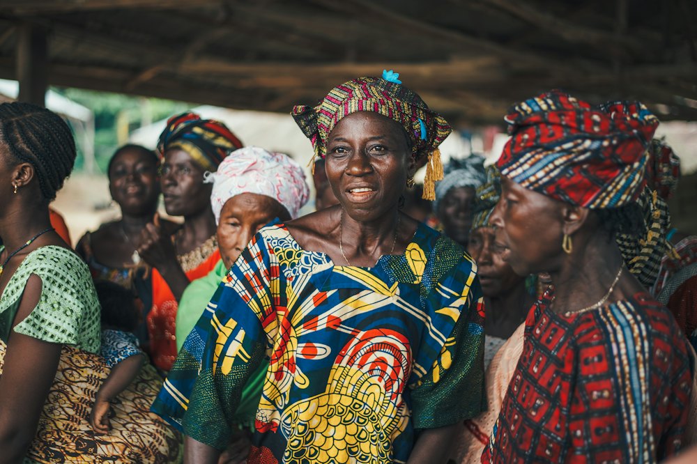 Village savings group members